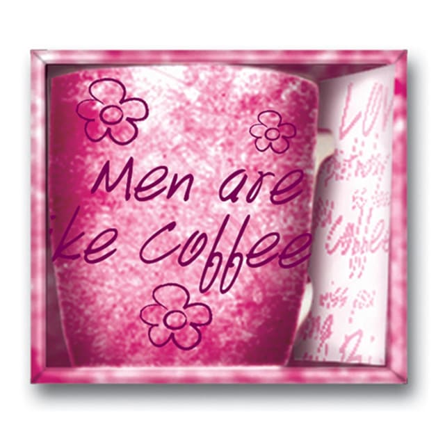 MIKO INSIDE OUT MUG MEN ARE LIKE COFFEE