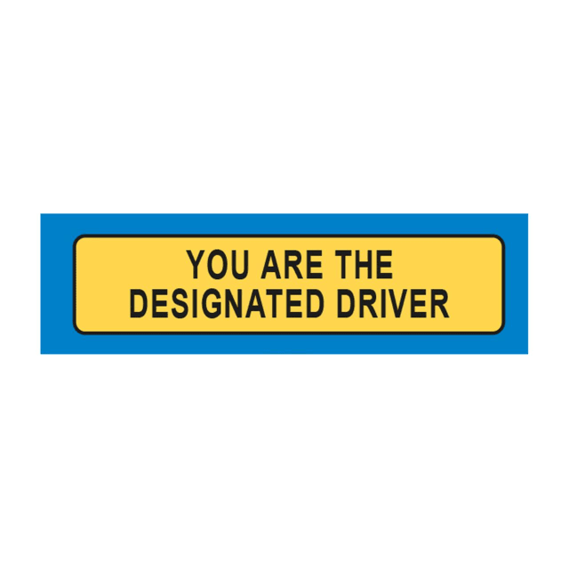 MIKO Keyrings LIC PLATES WORLDS WORST DRIVER