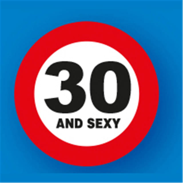 MIKO Keyrings PVS SIGNS 30 AND SEXY