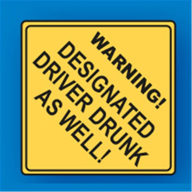 MIKO Keyring PVS SIGN WARN DESIG DRIV DRUNK