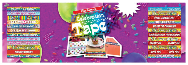 MIKO TAPE - 40+ HAPPY BIRTHDAY
