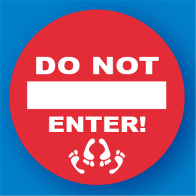 MIKO TRAFFIC SIGNS DO NOT ENTER