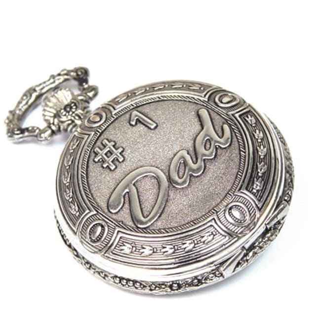 RONSON ANTQ FOB WATCH - #1 DAD