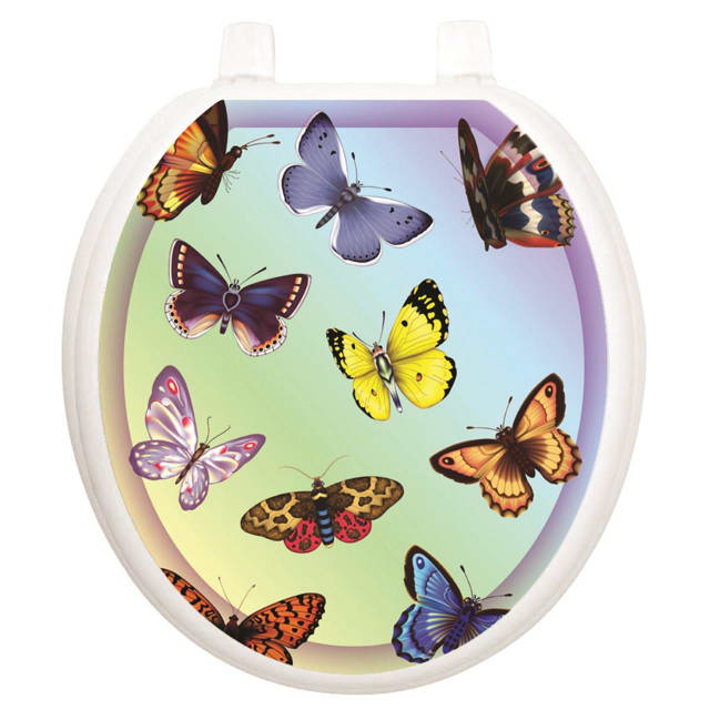 TATTOO TOILET TATTOOS BUTTERFLY DREAMS - ROUND