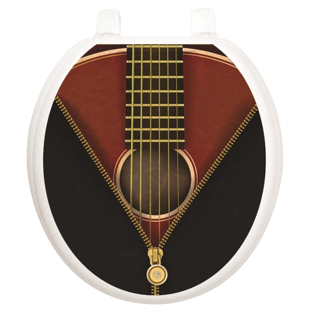 TATTOO TOILET TATTOOS CLASSIC GUITAR - ROUND