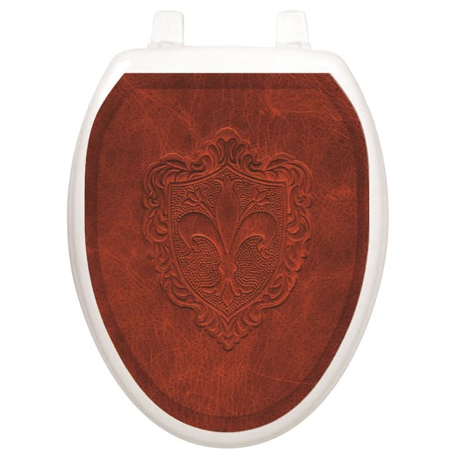 TATTOO TOILET TATTOOS EMB FRENCH LILY - OVAL