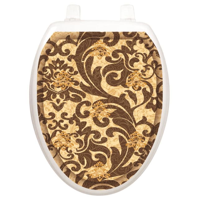 TATTOO TOILET TATTOOS TUSCANY FILIGREE - OVAL