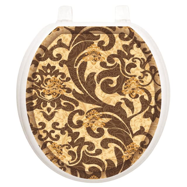 TATTOO TOILET TATTOOS TUSCANY FILIGREE - ROUND