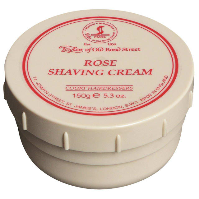 TAYLOR ROSE SHAVING CREAM 150GM BOWL