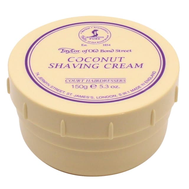 TAYLOR COCONUT SHAVING CREAM 150GM BOWL