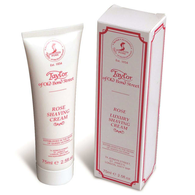 TAYLOR ROSE SHAVING CREAM 75ML TUBE