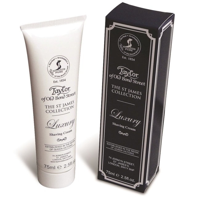 TAYLOR ST JAMES SHAVING CREAM 75ML TUBE