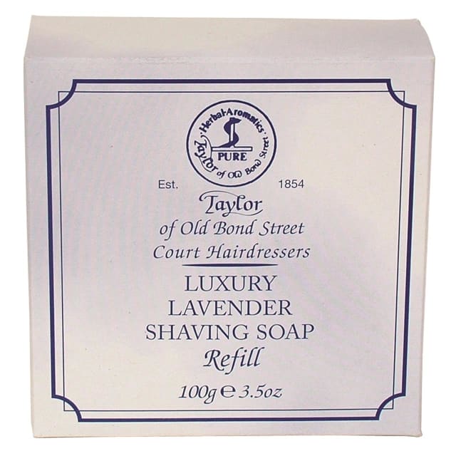 TAYLOR LAVENDER HARD SOAP REFILL 100G