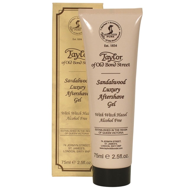 TAYLOR SANDALWOOD AFTERSHAVE GEL 75GM