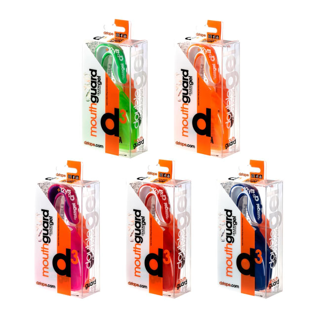 D3 Mouthguards Asstd Cols Adult (6=1)