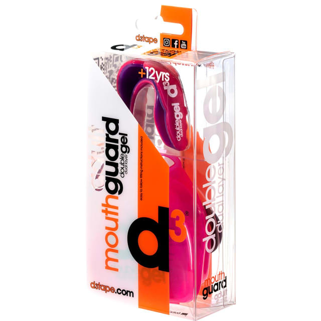 D3 Mouthguards Asstd Cols Adult (6=1)