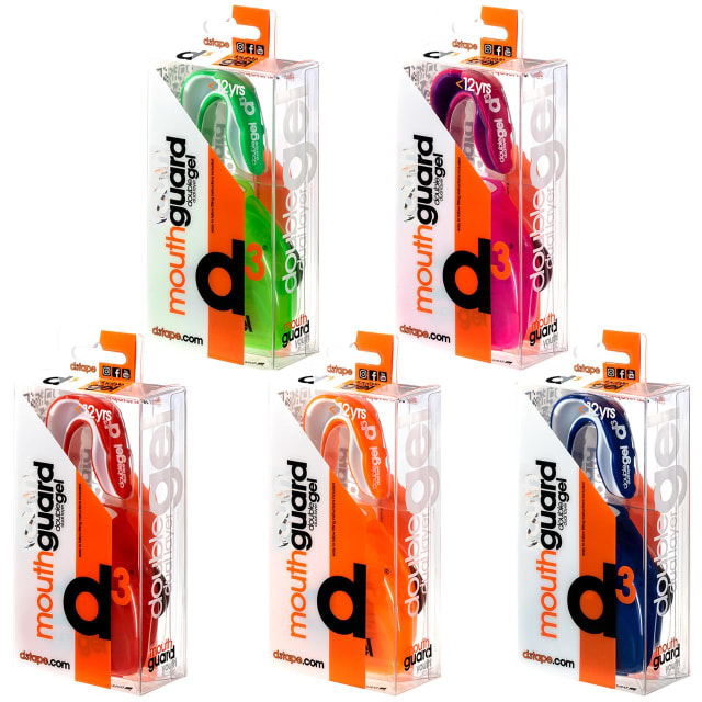 D3 Mouthguards Asstd Cols Youth (6=1)
