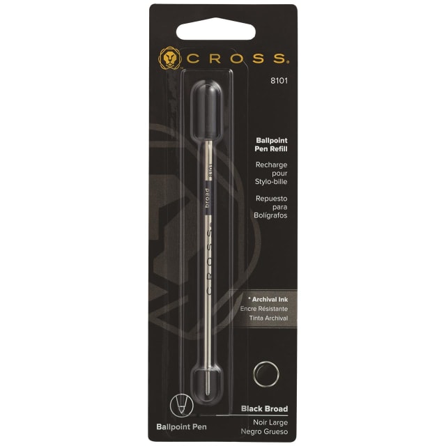 CROSS Refill Broad Black Ballpoint Single