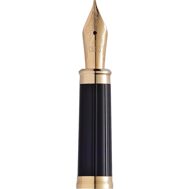 CROSS Apogee Rhod Pltd 18CT Gld Extra Fine Nib