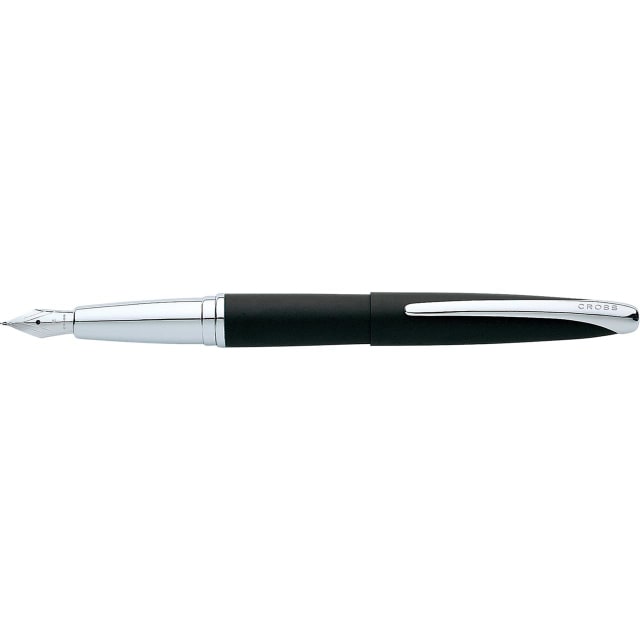 CROSS ATX Basalt Black Fountain Pen, Medium Nib
