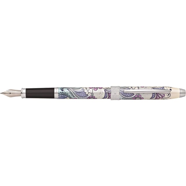 CROSS Botanica Purple Orchid Fountain Pen, Medium Nib