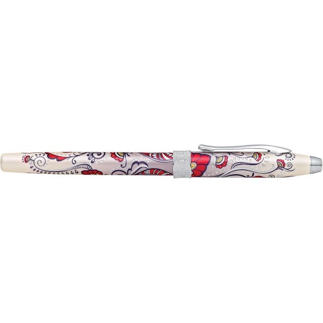 CROSS Botanica Red Hummingbird Vine Fountain Pen, Medium Nib