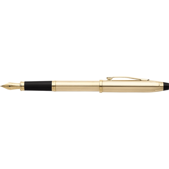 CROSS Century II 10CT Gold Fuontain Pen, Medium Nib