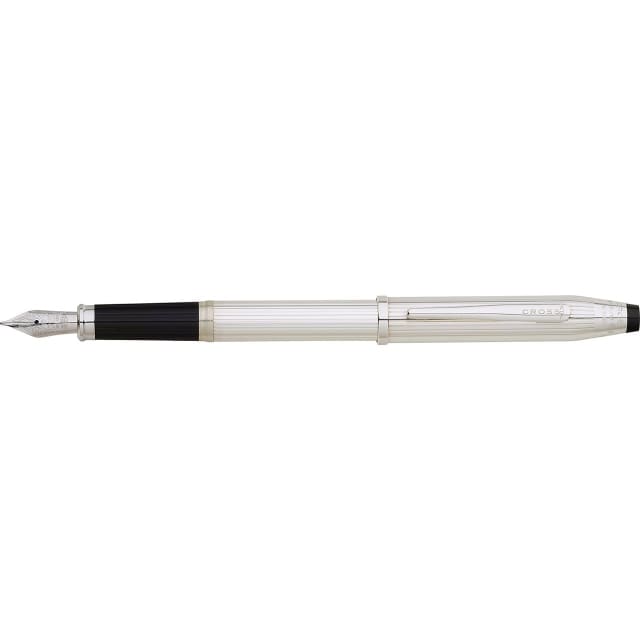 CROSS Century II Sterling Silver Fountain Pen, Medium Nib
