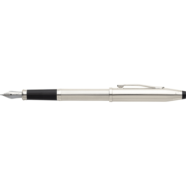 CROSS Century II Sterling Silver Fountain Pen, Medium Nib