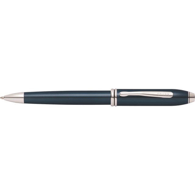 CROSS Townsend Quartz Blue Lacquer Ballpoint Pen