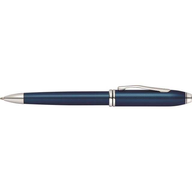 CROSS Townsend Quartz Blue Lacquer Ballpoint Pen