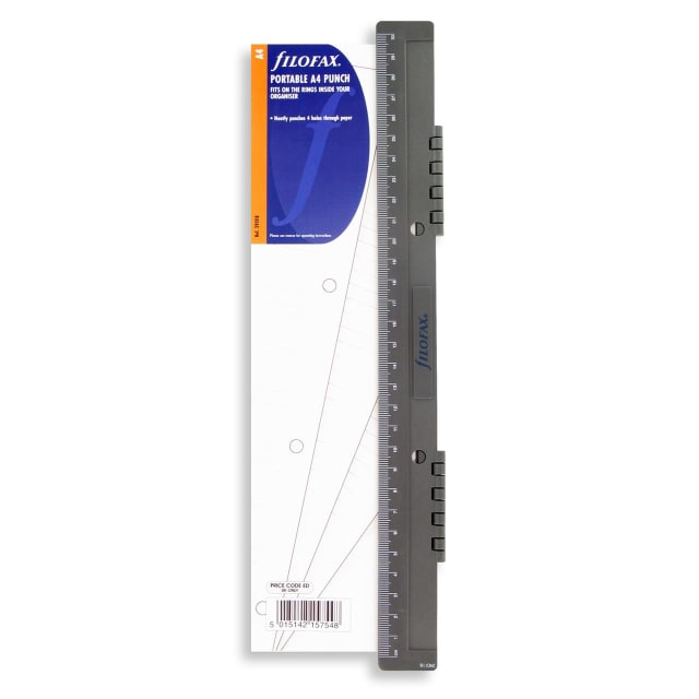 FILOFAX A4 PORTABLE HOLE PUNCH