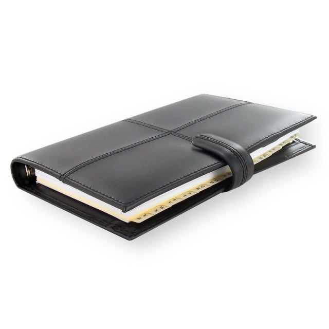FILOFAX PER COM CLASSIC ORGANISER BLACK