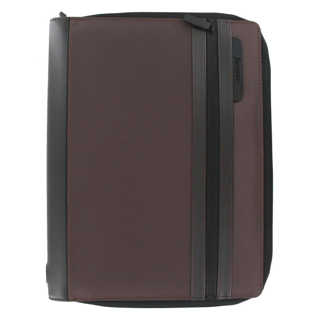 FILOFAX A4 SKETCH ZIP FOLDER CHOCOLATE