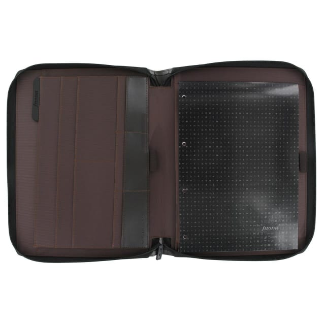 FILOFAX A4 SKETCH ZIP FOLDER CHOCOLATE