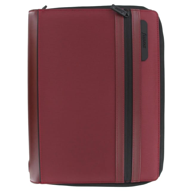 FILOFAX A4 SKETCH ZIP FOLDER MAROON