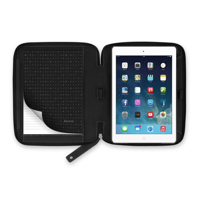 FILOFAX HOLBORN iPAD AIR CASE BLACK