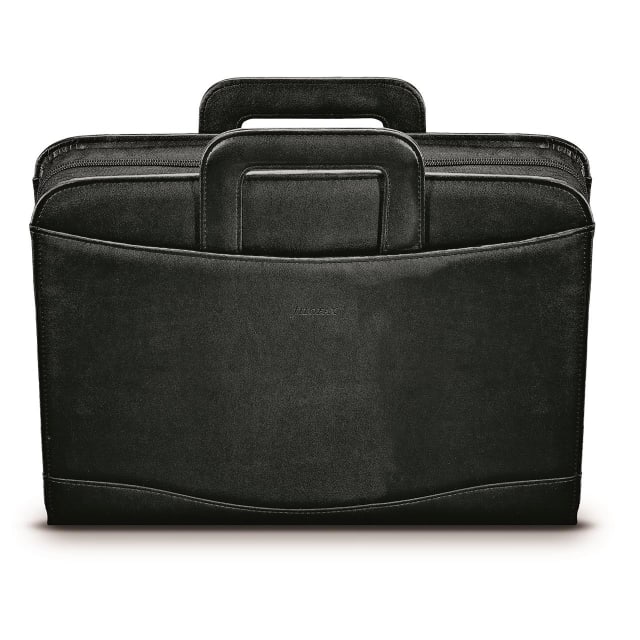 FILOFAX A4 METROPOL ZIP FOLDER W/HNDL BLACK