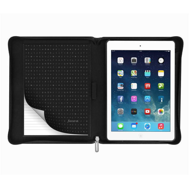 FILOFAX METROPOL iPAD AIR CASE BLACK