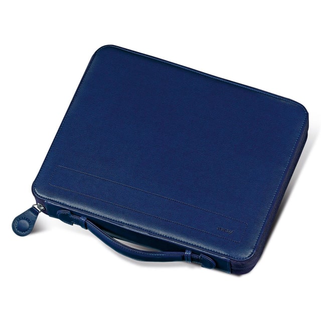FILOFAX A4 PENNYBRIDGE ZIP FOLIO Hndl COBALT Blu