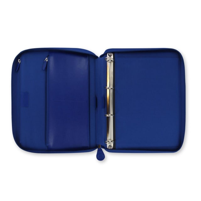 FILOFAX A4 PENNYBRIDGE ZIP FOLIO Hndl COBALT Blu