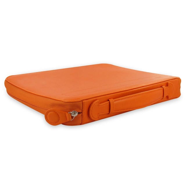 FILOFAX A4 PENNYBRIDGE ZIP FOLIO Hndl TANGERINE