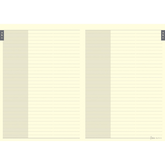 FILOFAX A5 CONTACTS