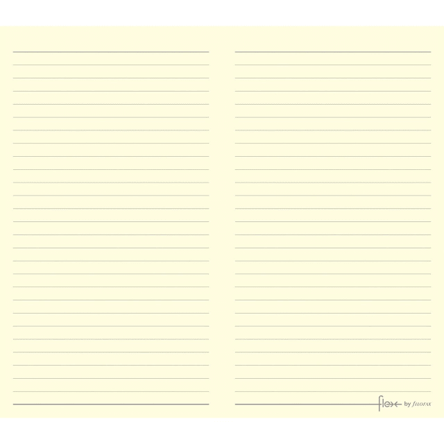 FILOFAX SLIM THIN RULED NOTEBOOK