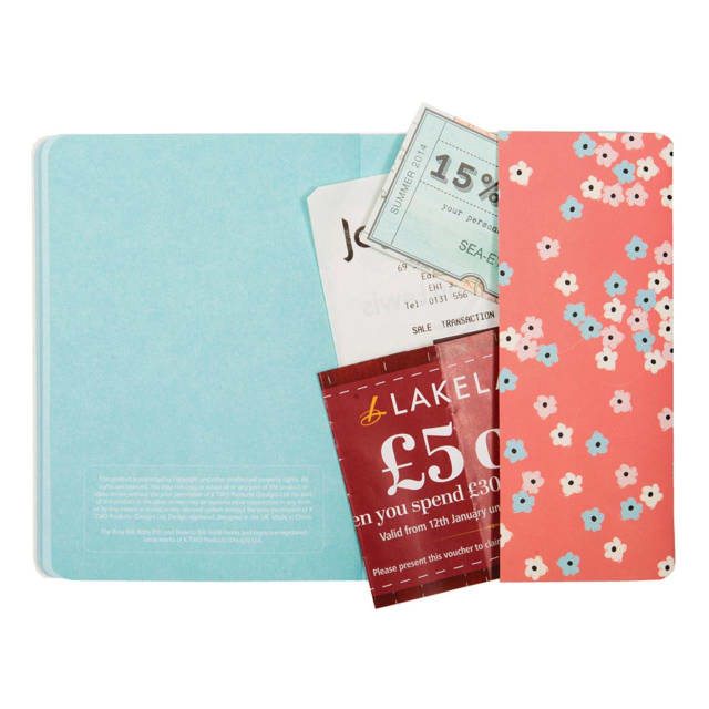 KTWO Busy B Mini Notebook A6 Pink Mini Floral