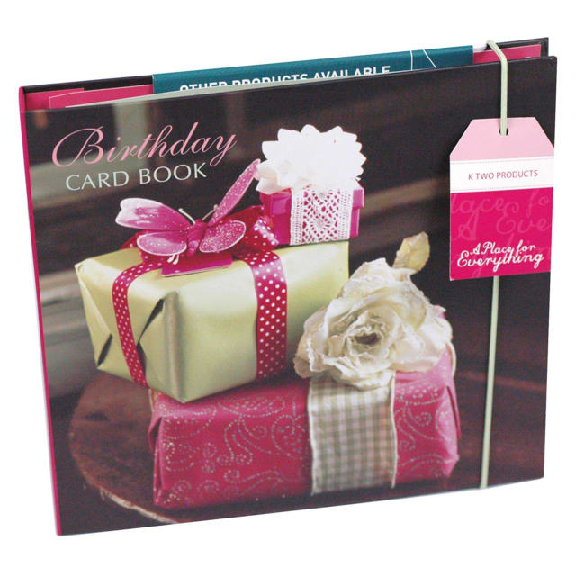 KTWO Birthday Card Book