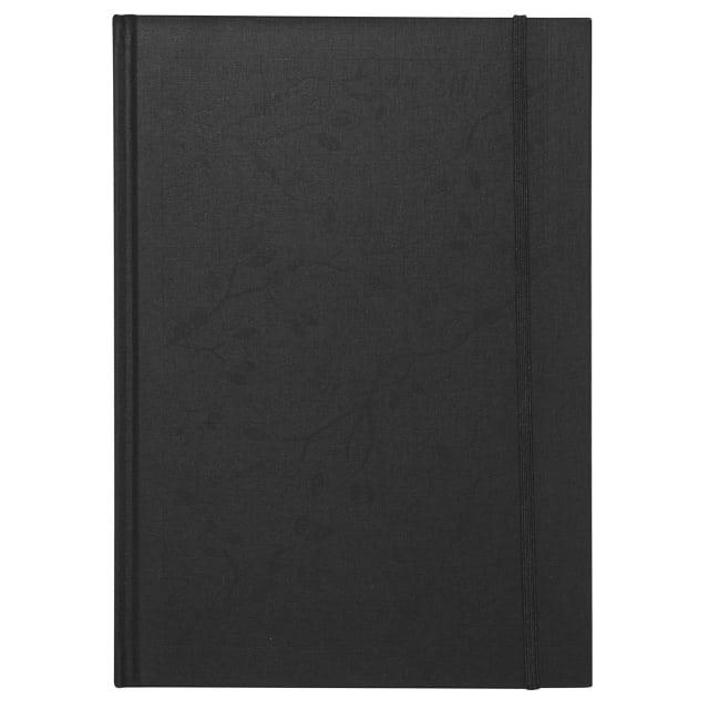 LANTERN STUDIOS A4 Journal Foil Leaf/Blk