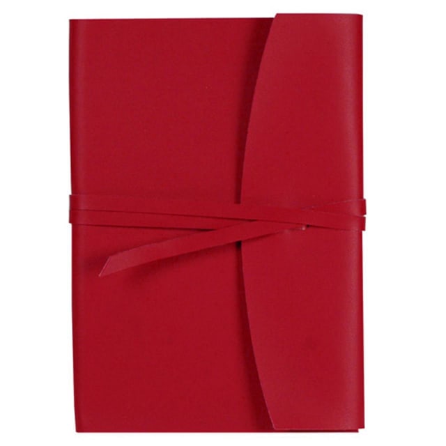 LANTERN STUDIOS A4 Wrap Journal Red