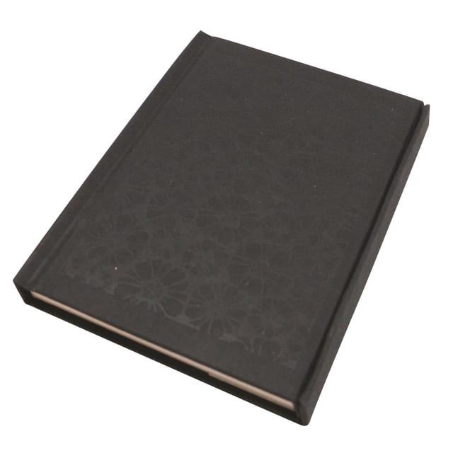 LANTERN STUDIOS A6 Journal Mag Blk/Anemon