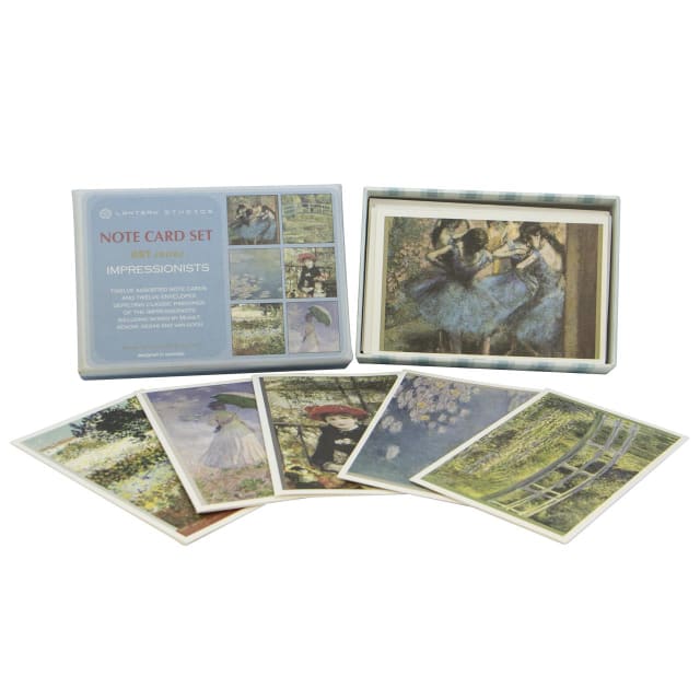LANTERN STUDIOS Impressionists Note Card Set